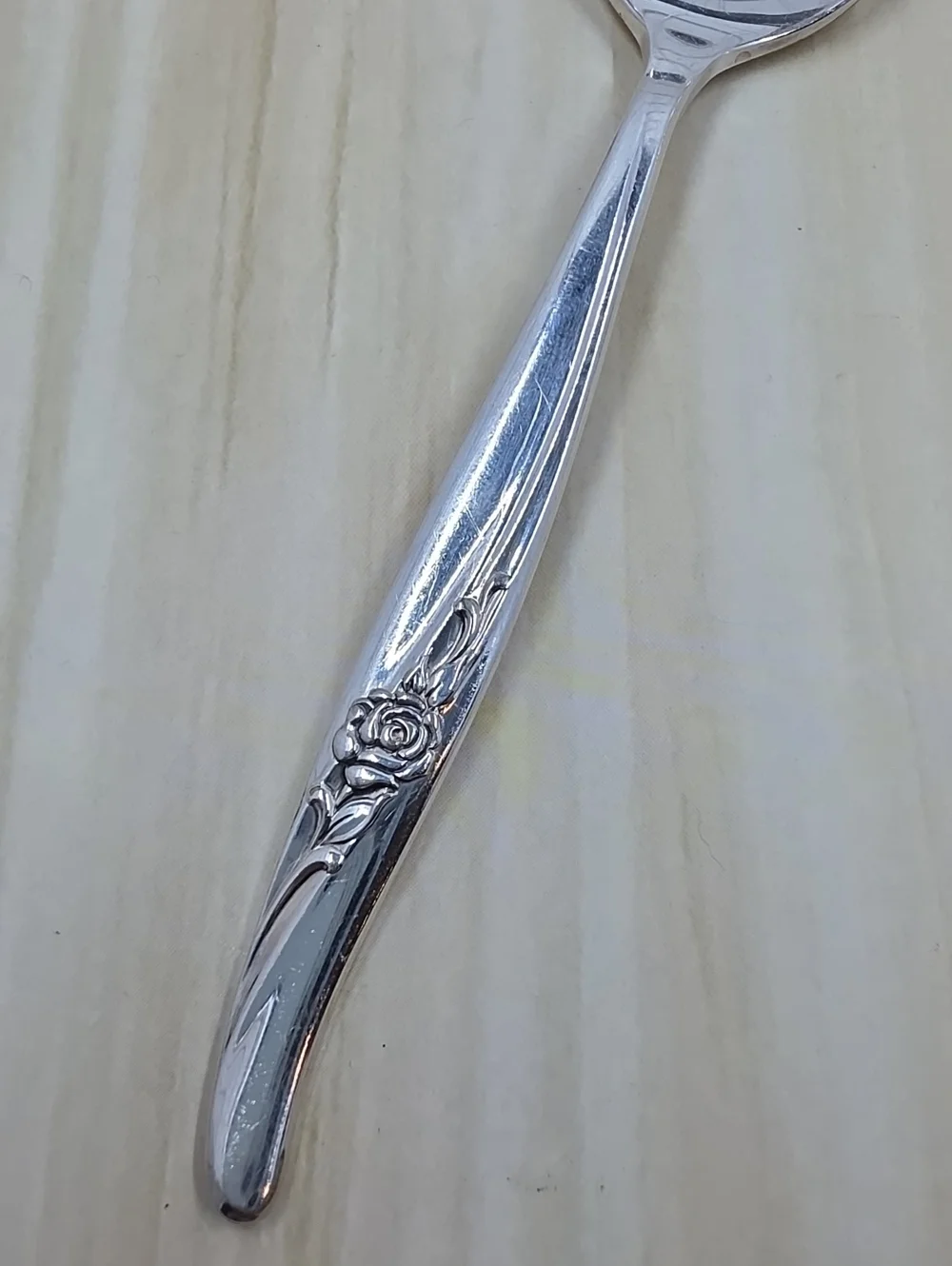 Oneida Rogers Rose Song Silverplate Teaspoons Set Of 29 Vintage 1964 Flatware